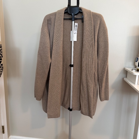 Aritzia Cashmere Relaxed Open-Front Cardigan - Picture 2 of 8